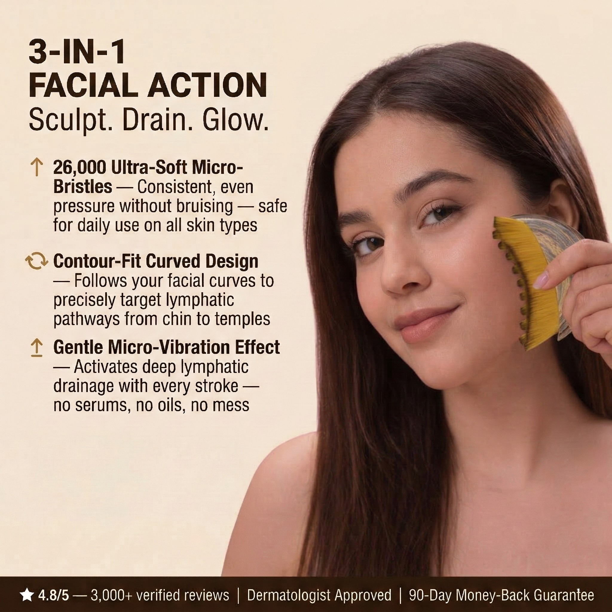 Jawee Lymphatic Face Brush